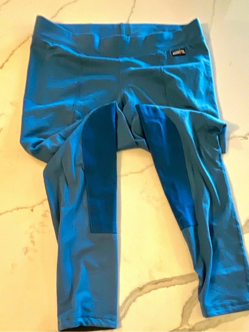 Kerrits Blue Riding Pants Leggings equestrian stretch pants size XL